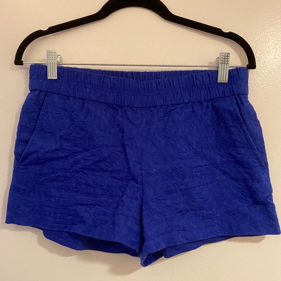 J. Crew Pants - J. Crew Boardwalk Shorts, Jacquard, blue